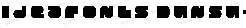 IdeaFonts DunSu字体转换